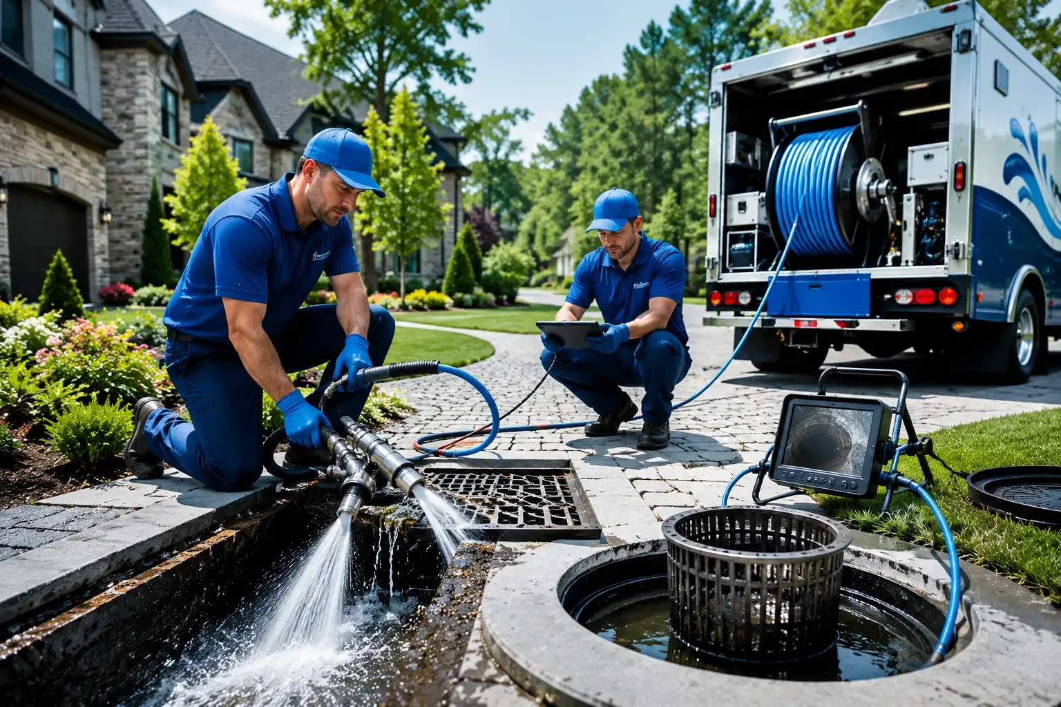 Local outdoor drain cleaning professionals in Odessa, DE